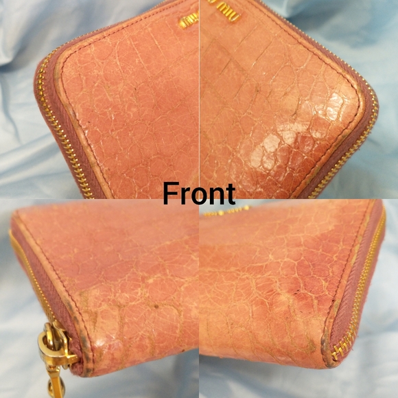 MIU MIU(Made in Italy) Pink Women's Wallet - Picture 12 of 15